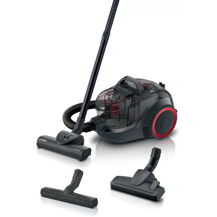 Aspirador de pó Bosch Série 4 ProPower BGS21POW2 sem saco, 2 litros, preto