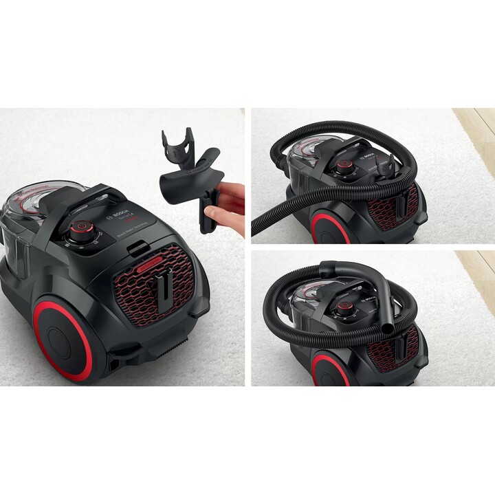 Aspirador de pó Bosch Série 4 ProPower BGS21POW2 sem saco, 2 litros, preto