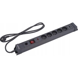 HAWK HWPS501GY ciabatta multipresa con protezione USB-C PD20W grigia