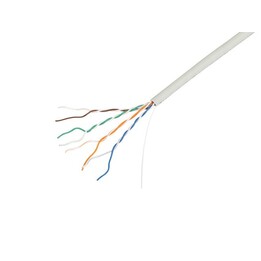 Cavo LAN UTP cat.5e 305m filo CU LSZH CRP+FLUKE PASSED grigio