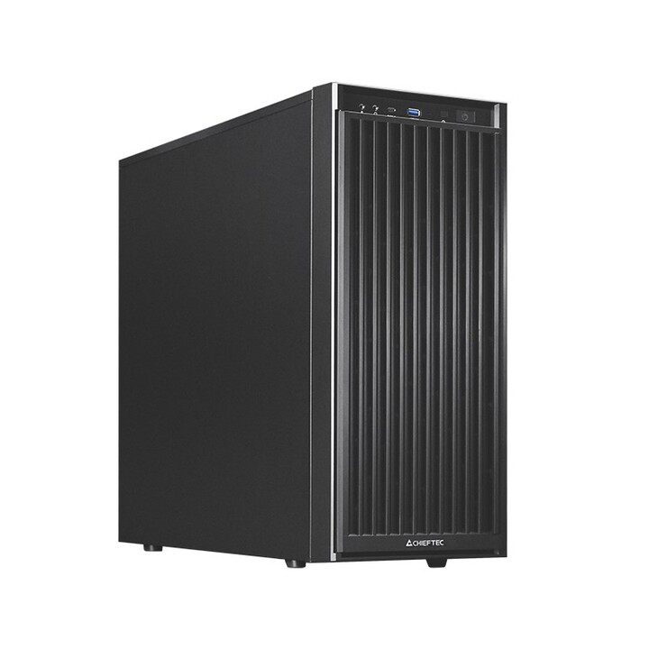 Case per computer Chieftec BW-01B-OP Midi Tower, colore nero.