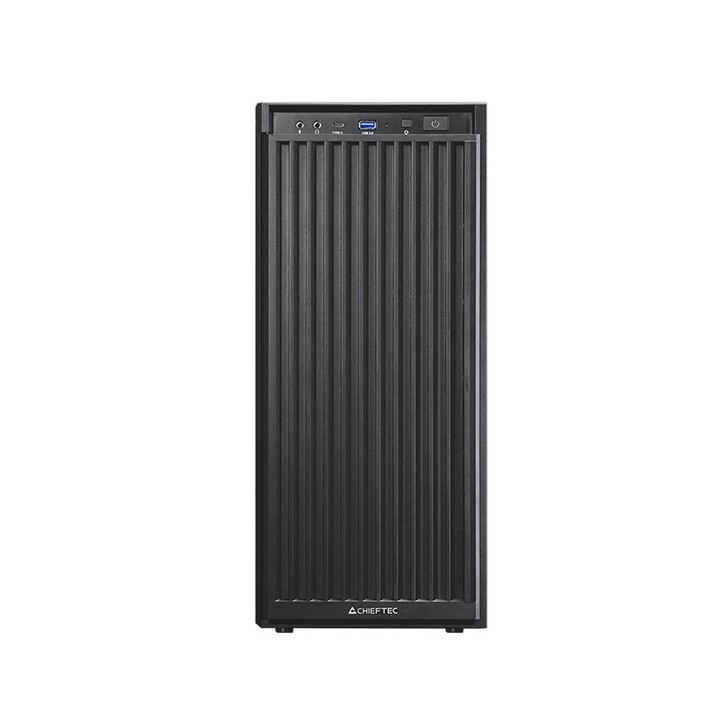 Case per computer Chieftec BW-01B-OP Midi Tower, colore nero.