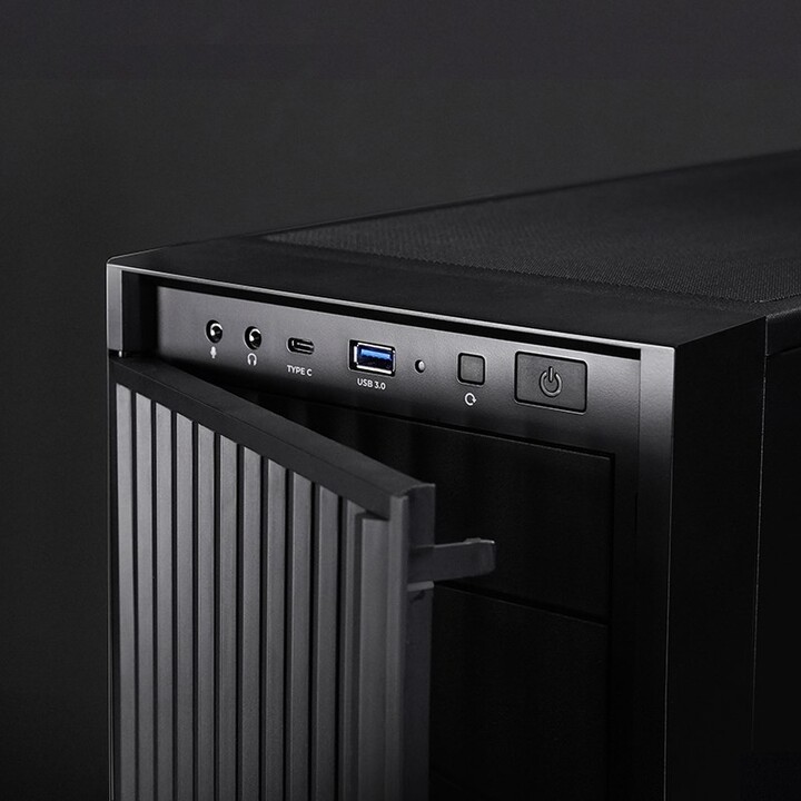 Case per computer Chieftec BW-01B-OP Midi Tower, colore nero.
