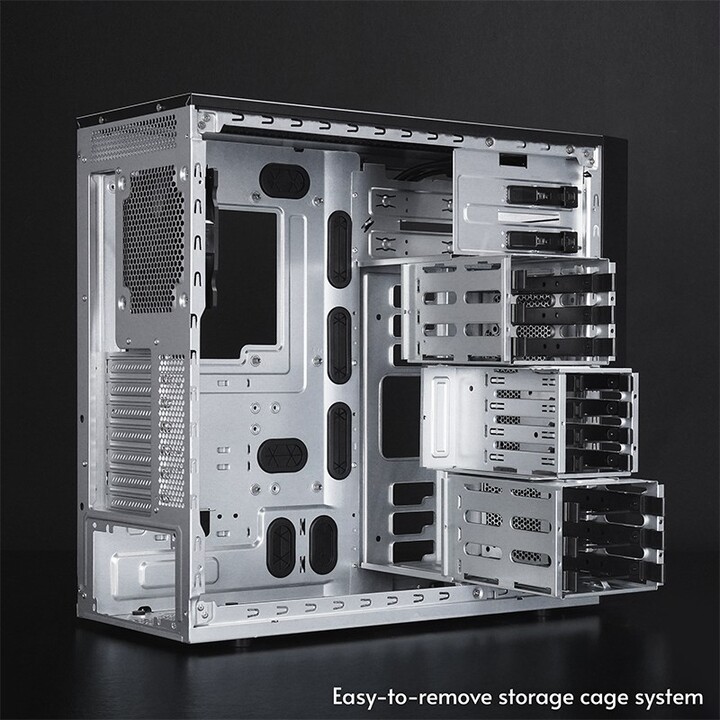 Chieftec BW-01B-OP Midi Tower computer case Black