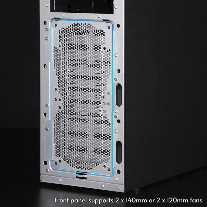 Chieftec BW-01B-OP Computer-Gehäuse Midi Tower Schwarz