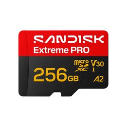 Scheda microSDHC SanDisk Extreme PRO UHS-I da 256 GB