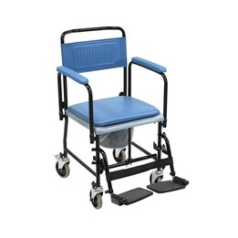 Klappbarer Toilettenwagen Blau