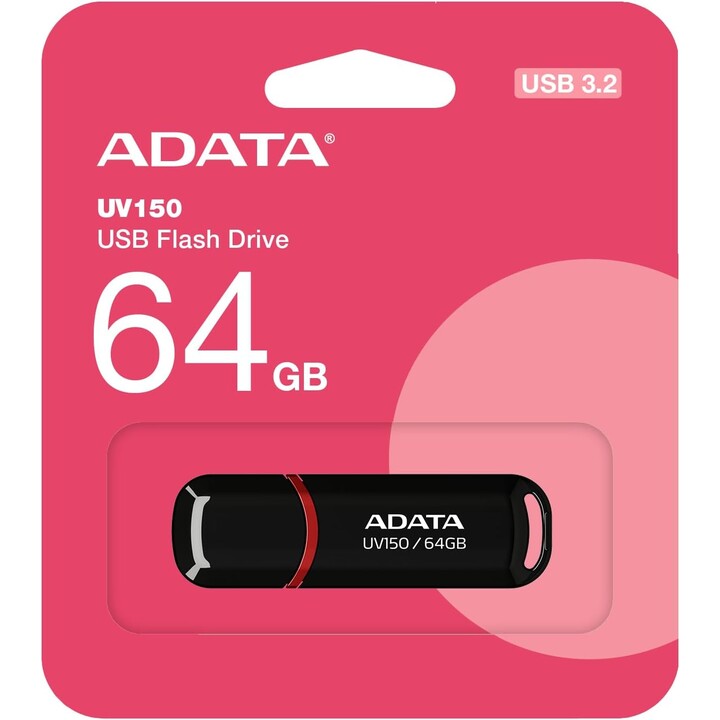 Pendrive UV150 64GB USB 3.2 preto
