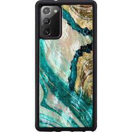 Funda iKins para Samsung Galaxy Note 20 color ágata aguamarina