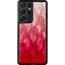 Funda iKins para Samsung Galaxy S21 Ultra rosa lago negro