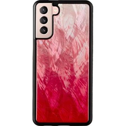 Custodia iKins per Samsung Galaxy S21+ rosa lago nero