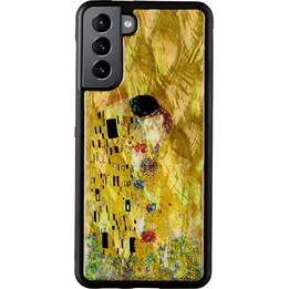 Funda iKins para Samsung Galaxy S21+ color negro beso