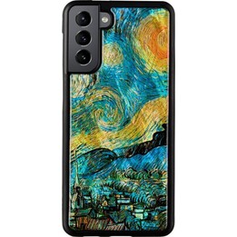 Capa iKins para Samsung Galaxy S21+ noite estrelada preta