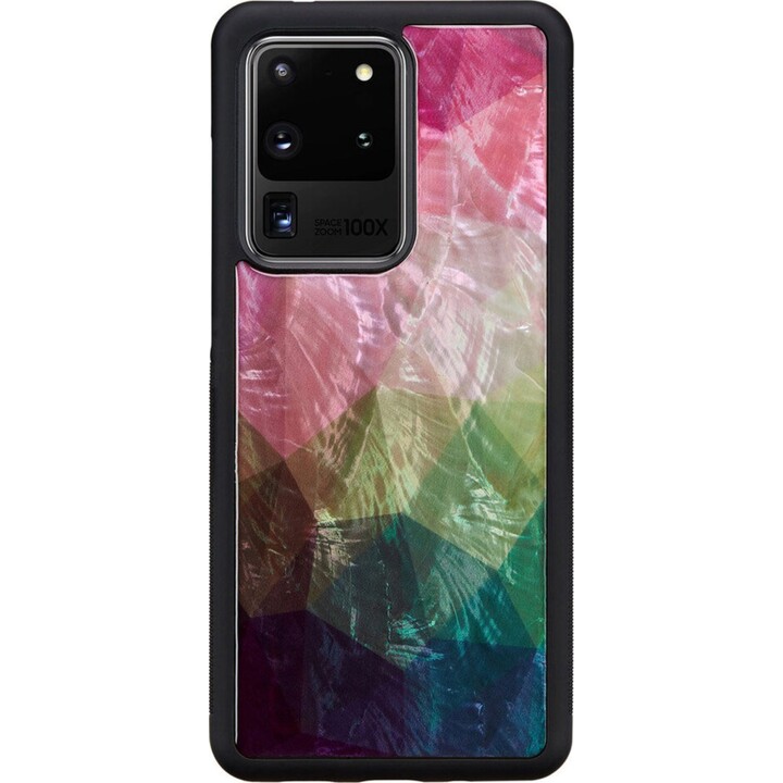 iKins case for Samsung Galaxy S20 Ultra water flower black