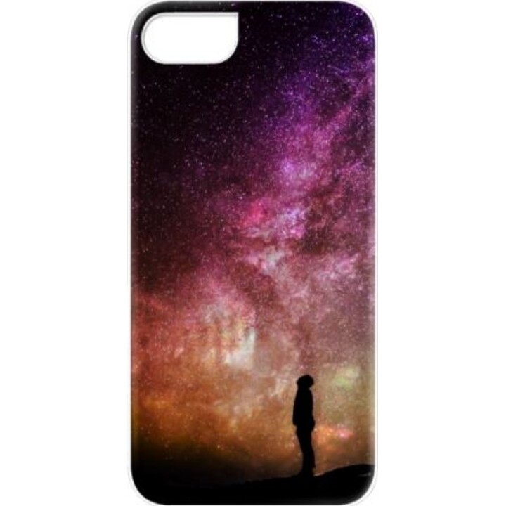 Funda iKins para Apple iPhone 8/7, color blanco estrellado.