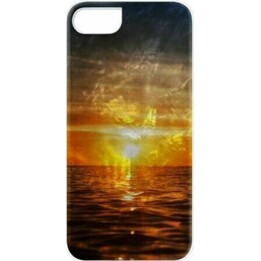 Custodia iKins per Apple iPhone 8/7, colore nero tramonto.