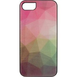 iKins Hülle für Apple iPhone 8/7, Wasserblumenmuster, Schwarz
