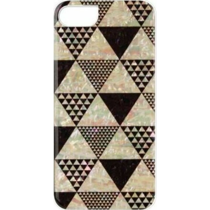 Coque iKins pour Apple iPhone 8/7 blanche pyramidale