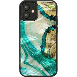 Custodia iKins per Apple iPhone 12 mini color acquamarina agata