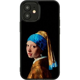 iKins Hülle für Apple iPhone 12 mini Mädchen mit Perlenohrring