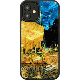Custodia iKins per Apple iPhone 12 mini cafe terrace nera