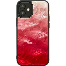 iKins Hülle für Apple iPhone 12 mini, Pink Lake Schwarz