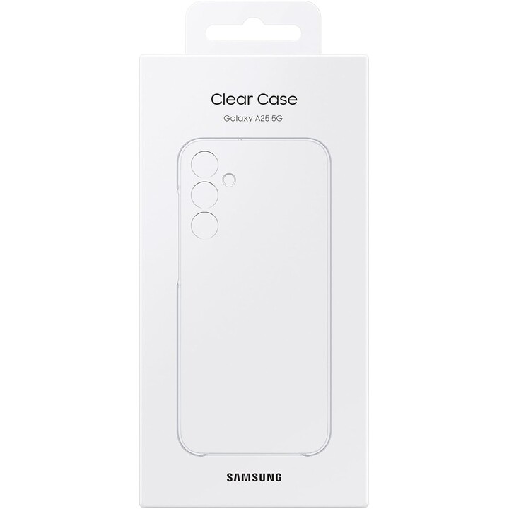 Samsung EF-QA256CTEGWW mobile phone case 16.5 cm (6.5") Cover Transparent