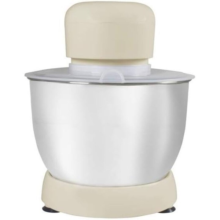 Robot da cucina BEPER BP.200, robot da cucina per dolci (1000 W, 8 velocità, con ciotola in acciaio inossidabile da 4,5 L, ganci