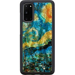 Coque iKins pour Samsung Galaxy S20, motif nuit étoilée noire