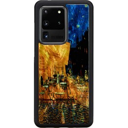 Funda iKins para Samsung Galaxy S20 Ultra, color negro, estilo cafetería.