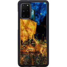 Capa iKins para Samsung Galaxy S20+ Cafe Terrace preta
