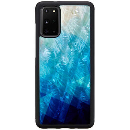 iKins Hülle für Samsung Galaxy S20+ Blau See Schwarz