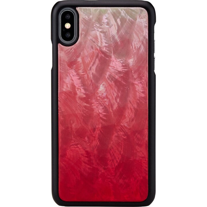 Custodia per smartphone iKins per iPhone XS Max, rosa lago e nera