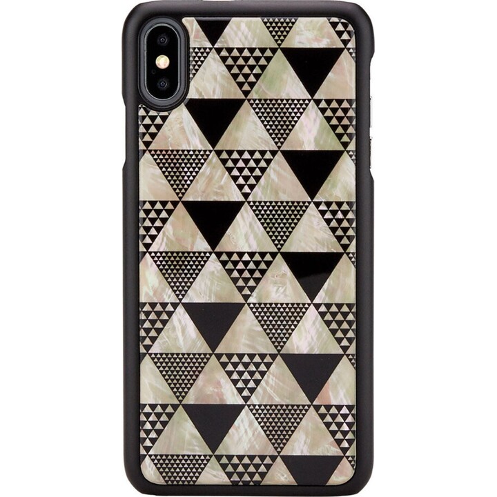 Coque iKins pour iPhone XS Max, noir pyramide