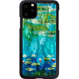 Funda para smartphone iKins para iPhone 11 Pro Max con diseño de nenúfares negros