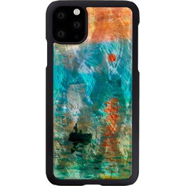 Capa para smartphone iKins para iPhone 11 Pro Max, preta, com estampa do nascer do sol.