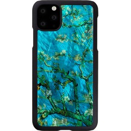 Coque iKins pour iPhone 11 Pro Max, noir fleur d'amande