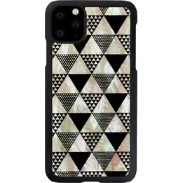 Custodia per smartphone iKins per iPhone 11 Pro Max, colore nero piramidale.