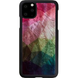 Custodia per smartphone iKins per iPhone 11 Pro Max con motivo floreale acquatico, colore nero.