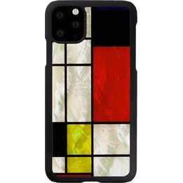 Funda para smartphone iKins para iPhone 11 Pro Max, color negro Mondrian.