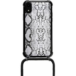 Collana Lookabe Snake Edition iPhone Xr argento nero loo024