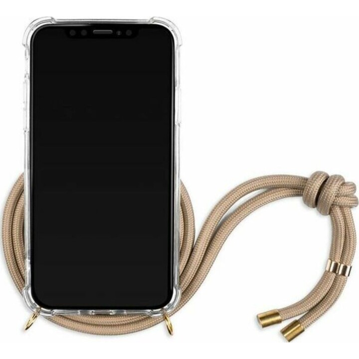 Collier Lookabe pour iPhone Xs Max or nude loo010