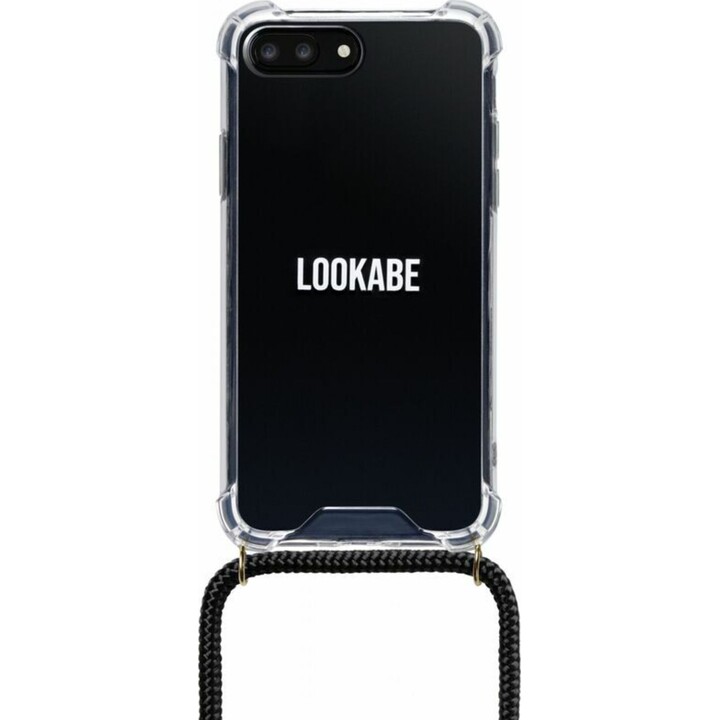 Colar Lookabe para iPhone 7/8+ dourado e preto loo002