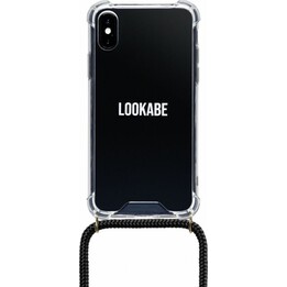 Lookabe Halskette iPhone X/Xs gold schwarz loo003