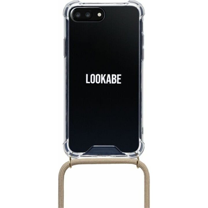 Collana Lookabe per iPhone 7/8+ color oro nude loo007