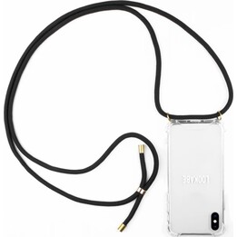Collier Lookabe pour iPhone Xs Max or noir loo005