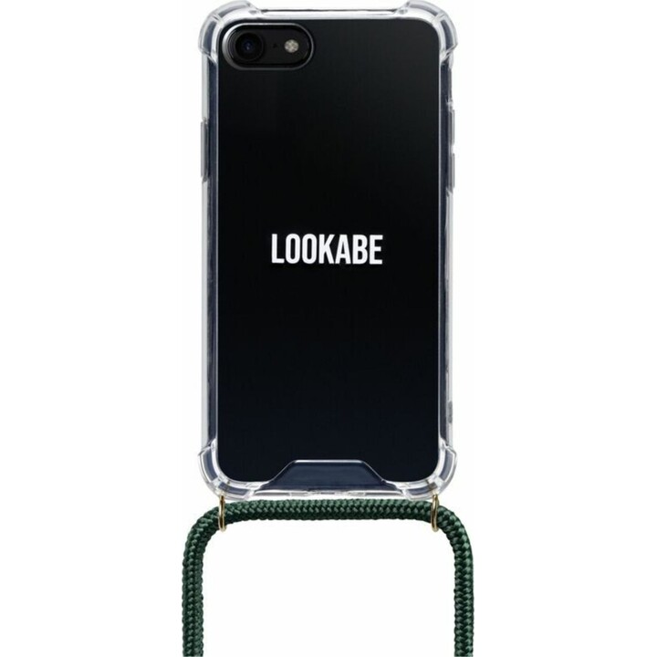 Collier Lookabe pour iPhone 7/8 or vert loo011