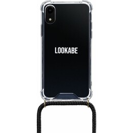 Colar Lookabe para iPhone Xr dourado e preto loo004
