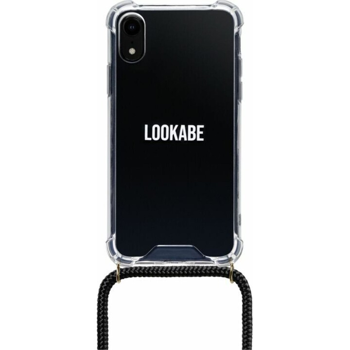 Lookabe Halskette iPhone XR Gold Schwarz loo004