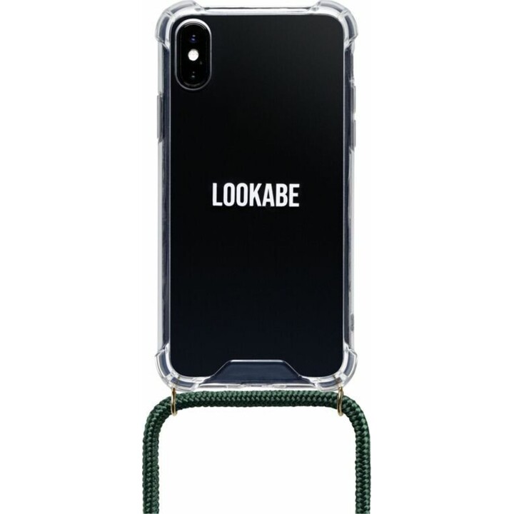 Lookabe Halskette iPhone X/Xs gold grün loo013